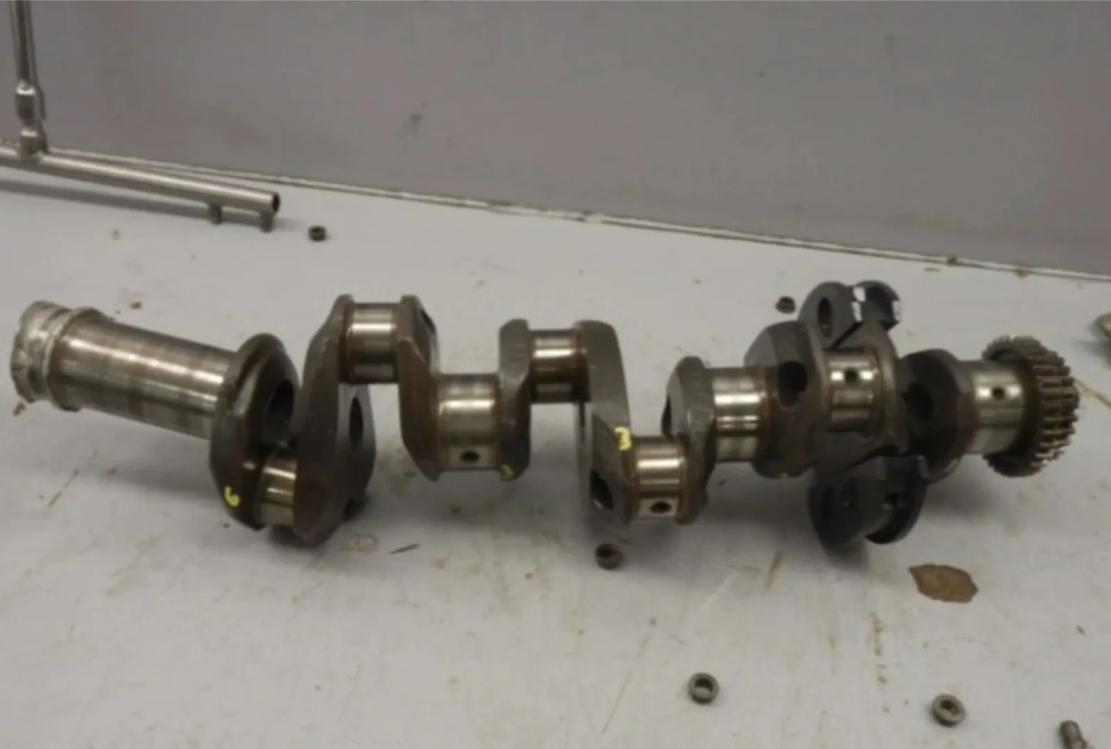Crankshaft at inspection